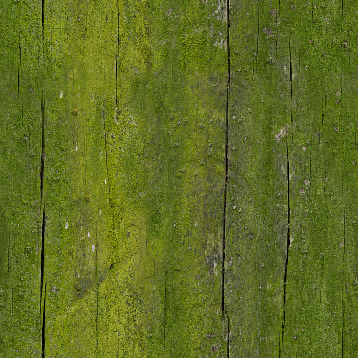 Moss Wood Moss - Moss Planks Rough Old Green Wood seamless PBR texture preview