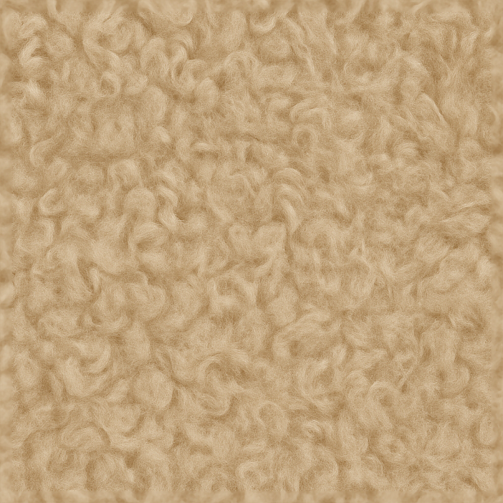 Soft Wool Fleece Natural Wool Fabric seamless PBR texture preview