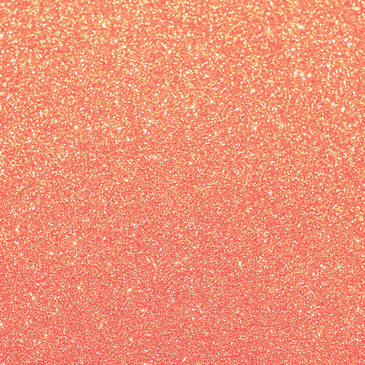 Coral Orange Glitter with Sparkling Particles seamless PBR texture preview