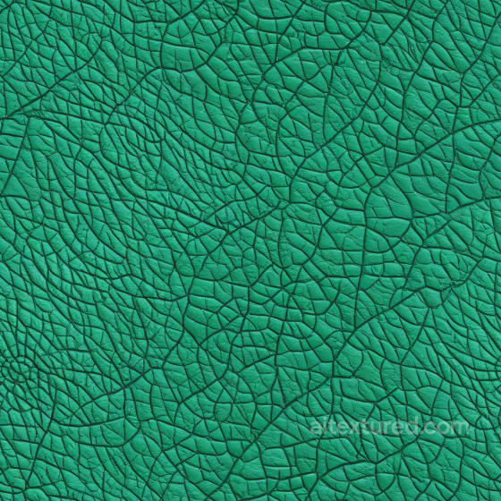 Cracked Turquoise Leather Texture with Fine Grain and Deep Wrinkles Leather texture preview