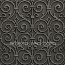 seamless Decorative Iron Texture Seamless 1024X1024 texture 1024x1024 free download PBR
