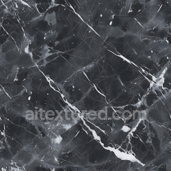 seamless Seamless 3D Dark Charcoal Gray Marble PBR Texture with Bold White Veins texture 8k free download PBR
