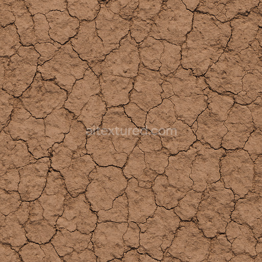 Weathered Clay Soil Texture Seamless 1024X1024