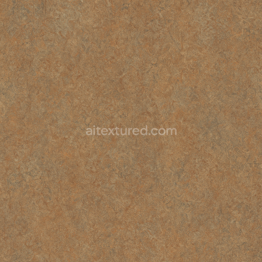 Seamless 3d texture pbr 8k linoleum sheet with scratched surface and semi gloss finish in earth tones