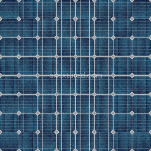 Solar Panel Blue Tileable Smooth Modern Energy Reflective Clean Technology