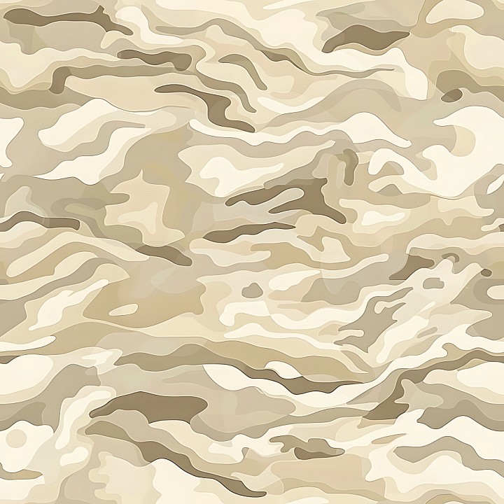Desert Camouflage with Organic Sand and Tan Blotches seamless PBR texture preview