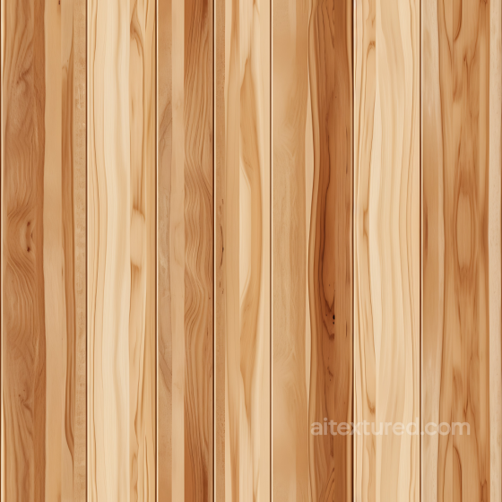 Light Pine Wood Planks PBR Texture with Natural Grain and Knots Wood texture preview