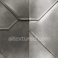 seamless Seamless 3d texture pbr 8k folded metal furniture surface finish texture 8k free download PBR