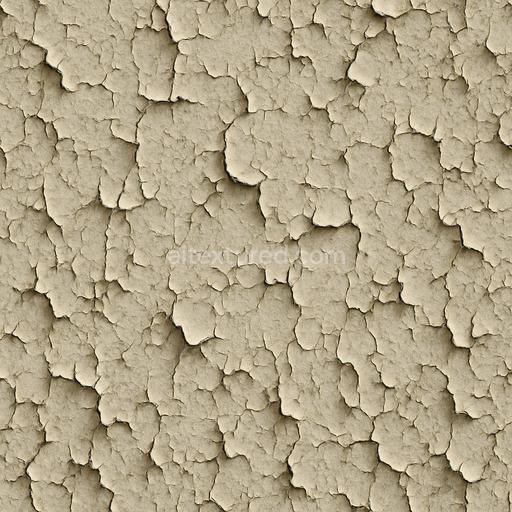 Detailed Peeling Paint Texture Seamless 1024X1024
