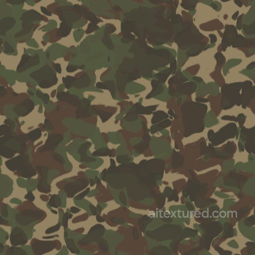 Camouflage Pattern Vinyl Fabric | Free PBR seamless Fabric PBR texture