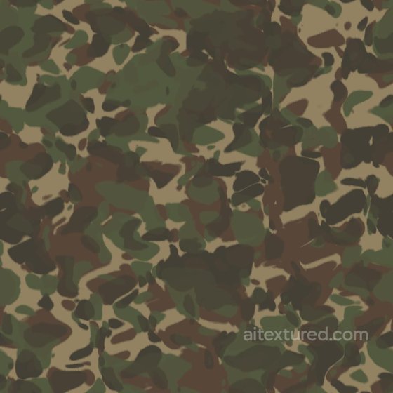 Camouflage Pattern Vinyl Fabric | Free PBR Fabric texture preview