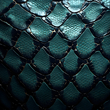 Seamless 3D Reptilian Skin PBR Texture with Detailed Glossy Scales texture preview