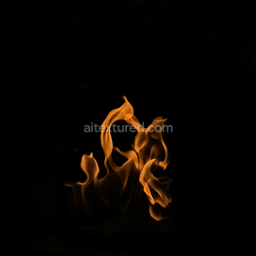 Preview — High-Quality Photorealistic Flame Texture for PBR 3D Projects