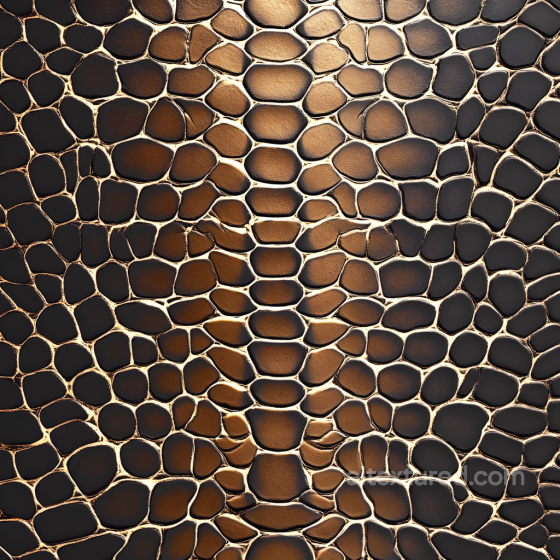 reptilian skin PBR texture with detailed scale pattern and realistic lighting Skin texture preview