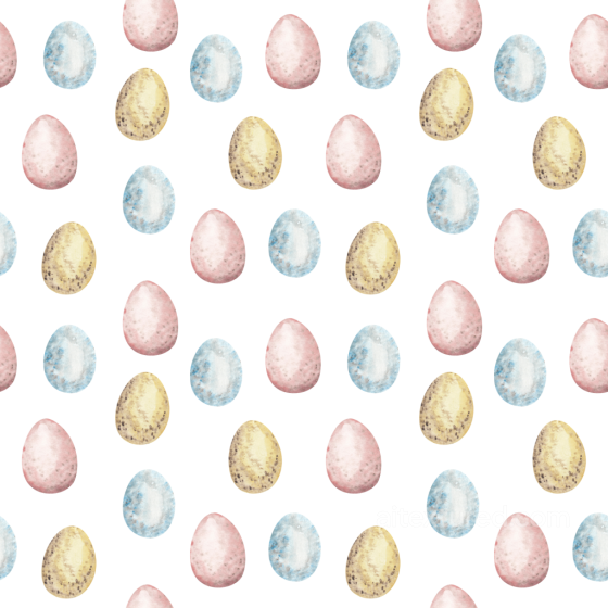 All Christmas Digital paper Texture of Watercolor Easter Eggs Pattern in Soft Pastels All Christmas Digital paper texture preview