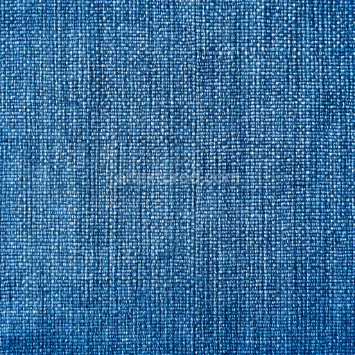 Seamless 3D Cracked Denim Fabric PBR Texture with Blue Worn Thread Pattern