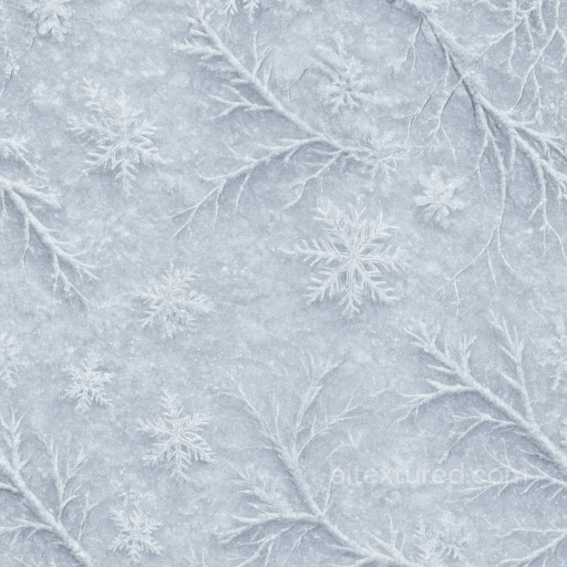 Seamless 8K PBR 3D Texture of Snowflake Patterned Winter Holiday Surface seamless Merry christmas PBR texture