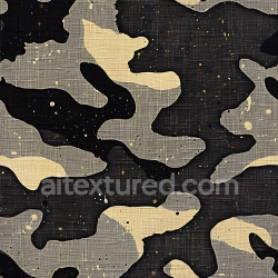seamless Seamless 3D Urban Camouflage PBR Texture with Distressed Fabric Look texture 8k free download PBR