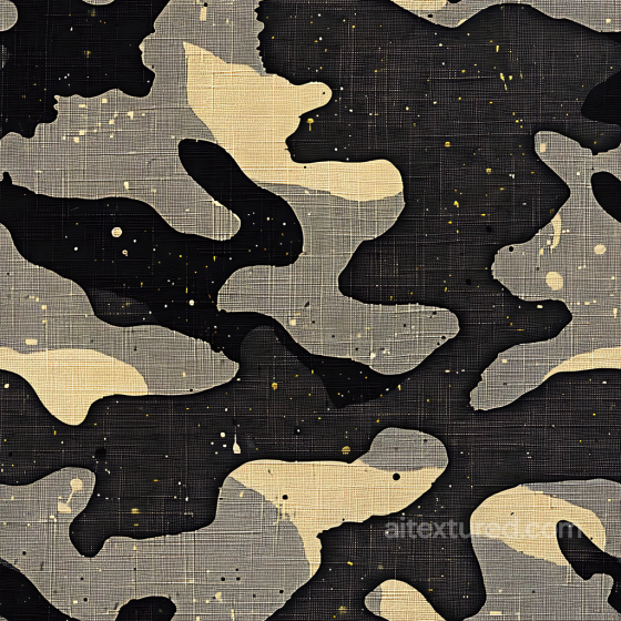 Urban Camouflage PBR Texture with Distressed Fabric Look Color Camouflage texture preview