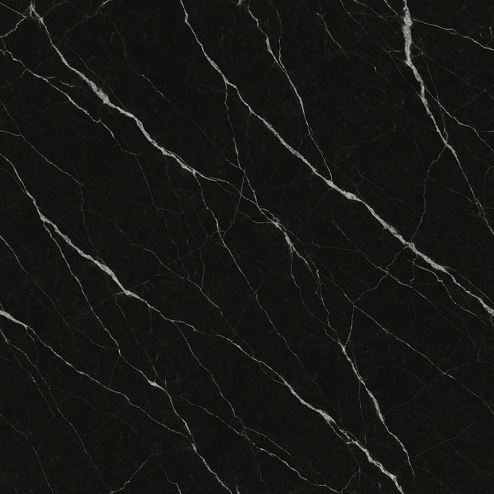 Nero Marquina Marble White Streaks seamless PBR texture preview