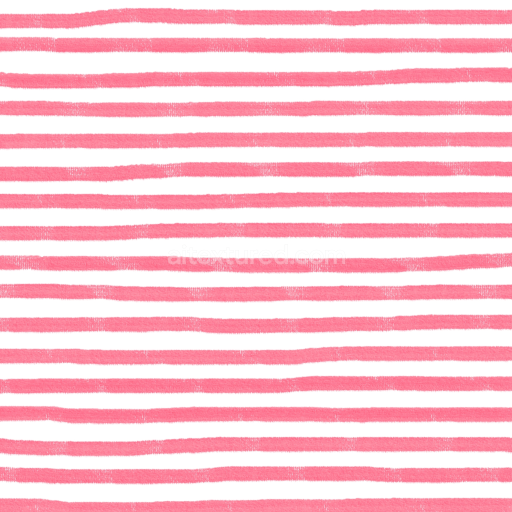 Seamless 3D PBR Texture of Pink Watercolor Stripes on Fabric