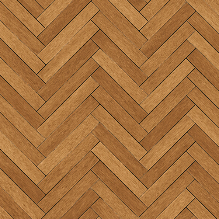Decorative Herringbone Parquet seamless PBR texture preview