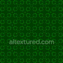 seamless Seamless 3D PBR fabric texture with dark green geometric pattern texture 8k free download PBR