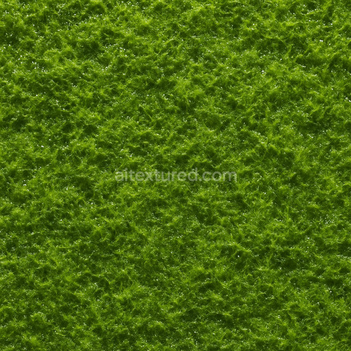Synthetic Wet Moss Texture Seamless 1024X1024