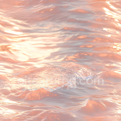seamless Seamless 3D Water PBR Texture with Soft Pink Ocean Surface and Gentle Waves texture 8k free download PBR