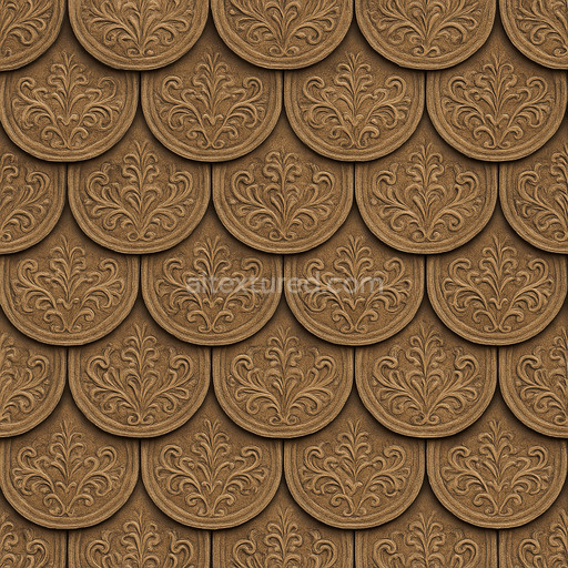 Preview — Ornate Shingle Roof Texture Seamless 1024X1024 Preview — Ornate Shingle Roof Texture Seamless 1024X1024