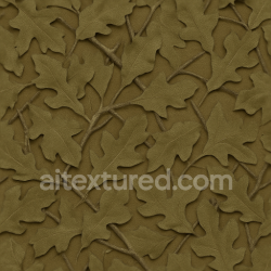 seamless Seamless 3D Texture PBR 8K Khaki Brown Ghillie Style Camouflage texture 8k free download PBR