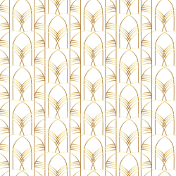 seamless Seamless 3D PBR Texture of White Background with Gold Art Deco Geometric Pattern texture 8k free download PBR