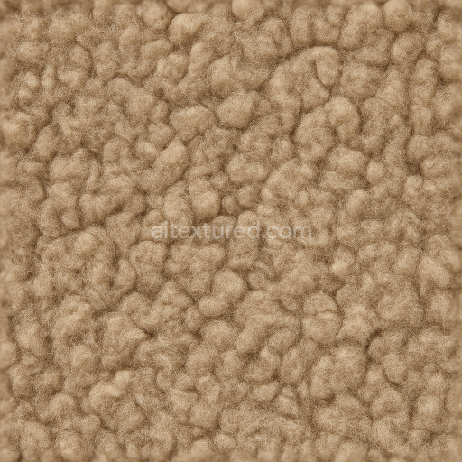 Seamless 3d texture pbr 8k thick wool dry wool compressed wool wool pile wool fuzz