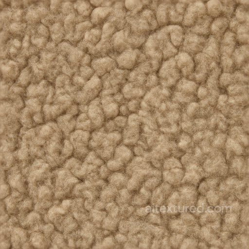 Thick Wool Dry Wool Compressed Wool Wool Pile Wool Fuzz seamless Wool PBR texture