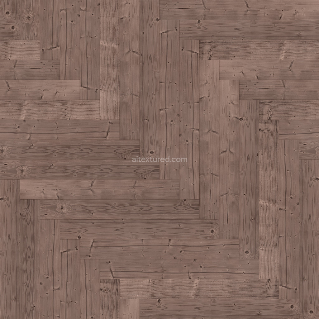 Seamless wood floor texture with realistic grain pattern