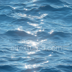 seamless Seamless 3D Ocean Surface Water PBR Texture Featuring Realistic Sunlight Reflections texture 8k free download PBR