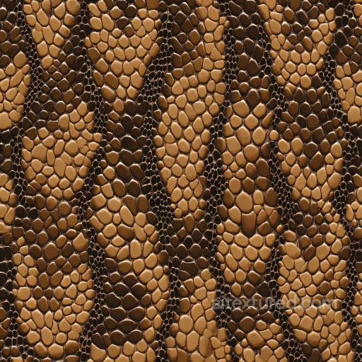 Reptilian Skin Texture Featuring Distinct Scaled Pattern And Organic Surface seamless Skin PBR texture