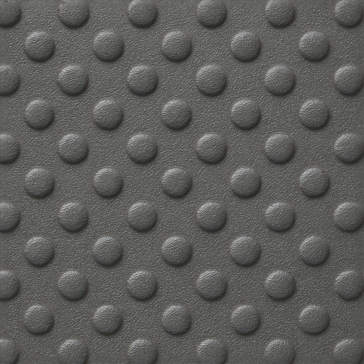 Tactile Plate Raised Bumps On Textured Finish Rubberized Surface seamless PBR texture preview