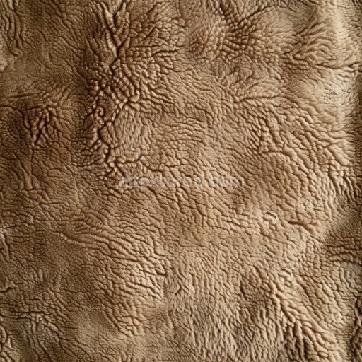 Seamless 3D PBR Texture of Distressed Light Brown Cracked Leather with Fine Grain Detail