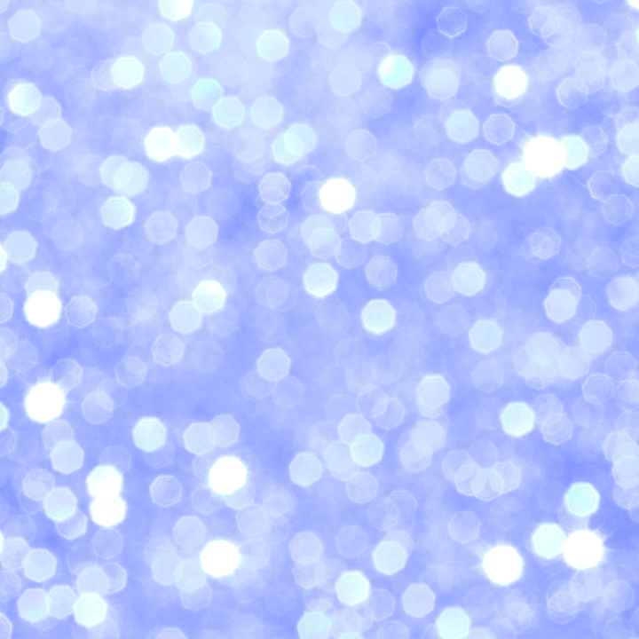 Soft Blue Glitter Bokeh Sparkle seamless PBR texture preview