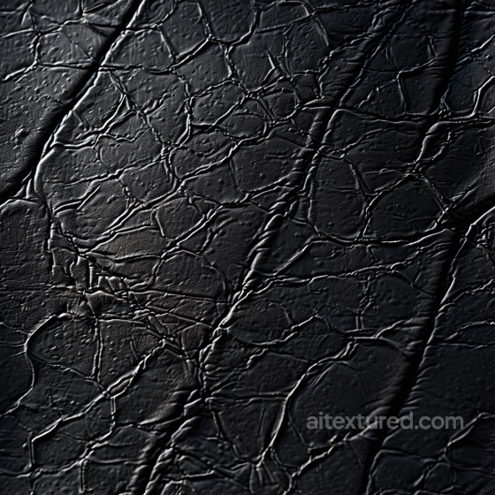 cracked black leather PBR texture with aged surface and fine wrinkles Leather texture preview