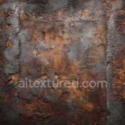 seamless Seamless 3D Rusted Metal Texture with Cracks, Holes, and Corrosion texture 8k free download PBR