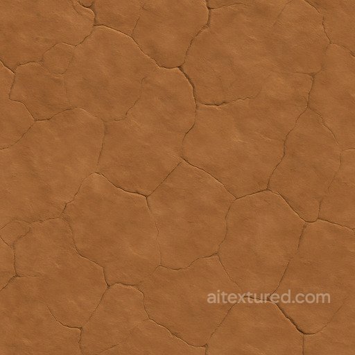 Polished Clay Soil Seamless Texture seamless Sand-soil PBR texture