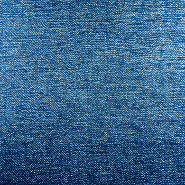 Cracked Blue Denim Fabric With Distressed Weave Pattern seamless PBR texture preview