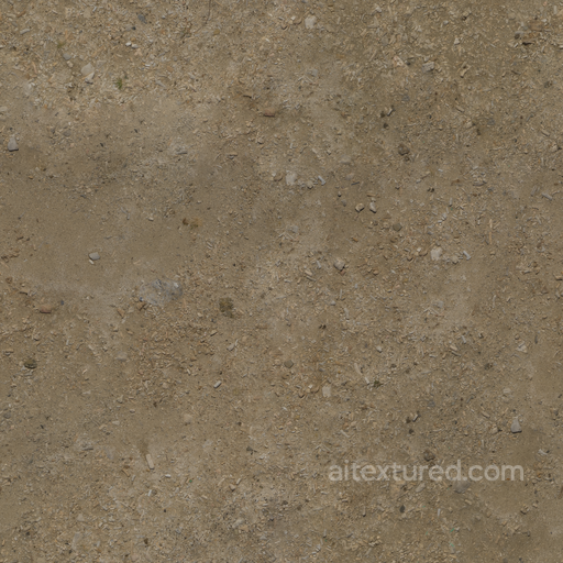 Sand Seaside Rough - Beach Sand Seaside Uneven Stones Brown seamless Sand-soil PBR texture