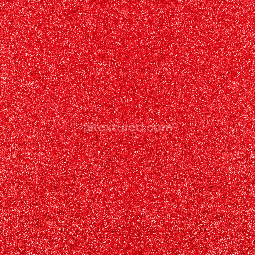 Seamless 3D PBR Texture of Vibrant Red Glitter with Sparkling Detail