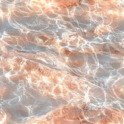 seamless Seamless 3D PBR Texture of Shallow Water with Bright Light Caustics and Soft Peach Tones texture 8k free download PBR