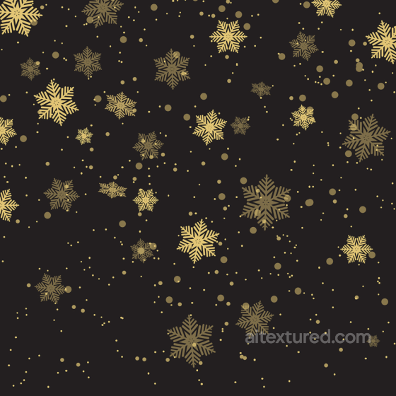 Christmas Glitter Texture of Gold Snowflake Glitter on Black Background Christmas glitter texture preview