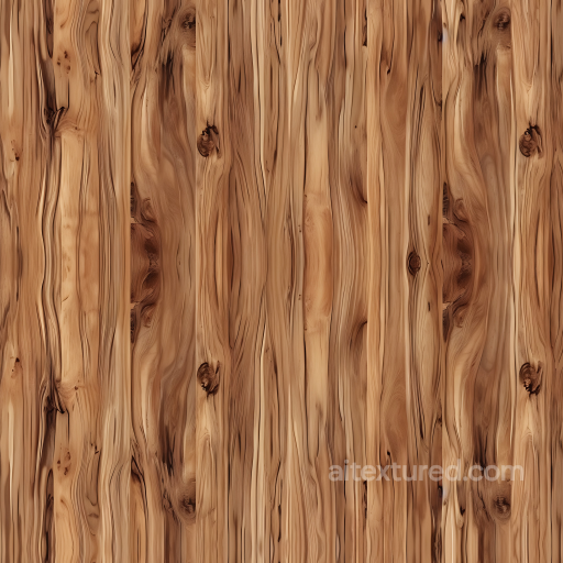 Rustic Pine Wood Plank PBR Texture with Knots and Grain seamless Wood PBR texture