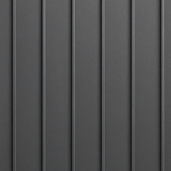 Matte Metal Roofing seamless PBR texture preview